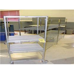 LOT - 6 WIRE METAL RACKS