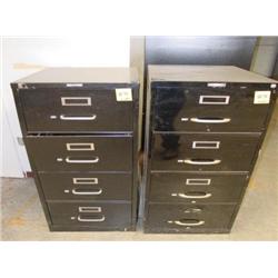 LOT - 3 METAL FILE CABINETS