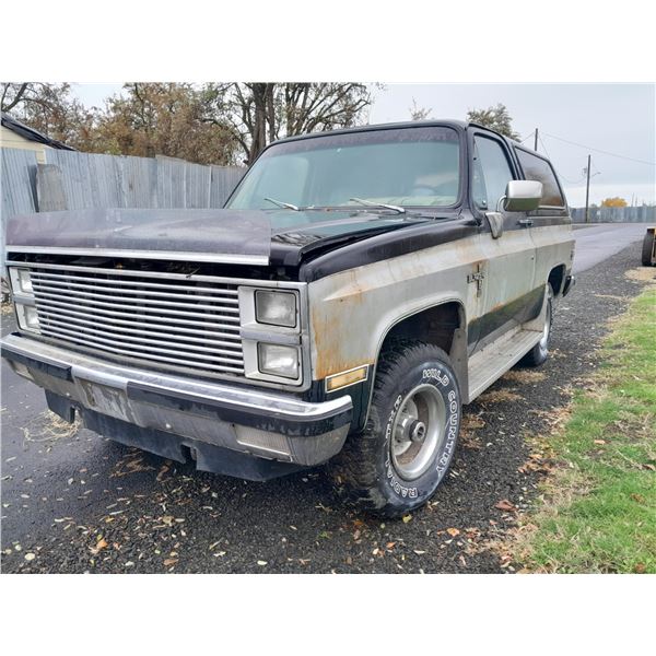 1982 CHEVY BLAZER 6.2 DIESEL