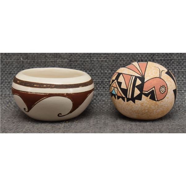 ACOMA AND HOPI INDIAN POTTERY