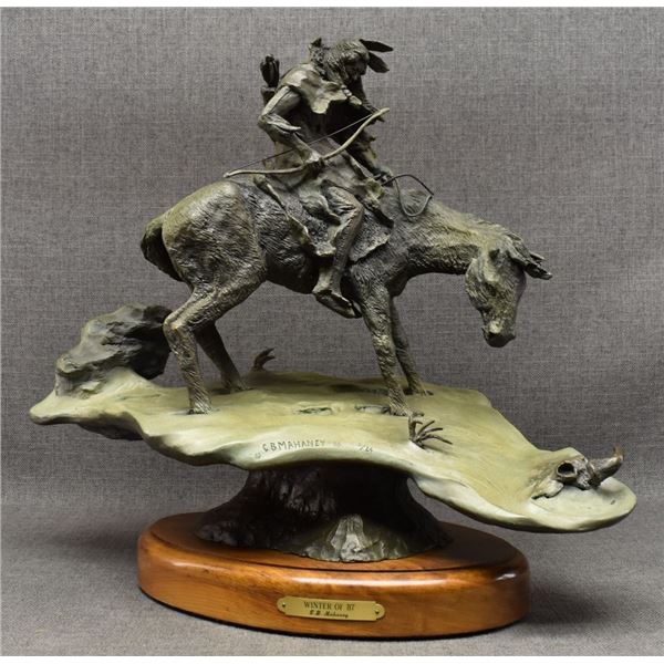 WESTERN BRONZE (BUCK MAHANEY)