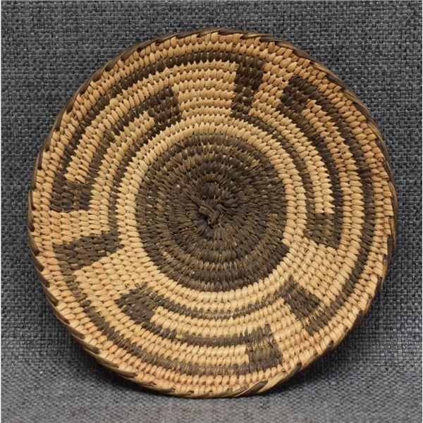 PIMA INDIAN  BASKETRY PLAQUE