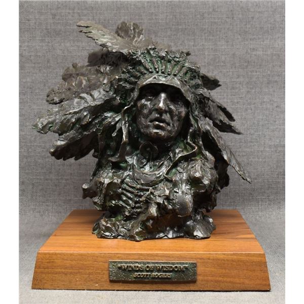 BRONZE SCULPTURE (SCOTT ROGERS)