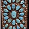 Image 3 : NAVAJO INDIAN SILVER AND TURQUOISE KETOH