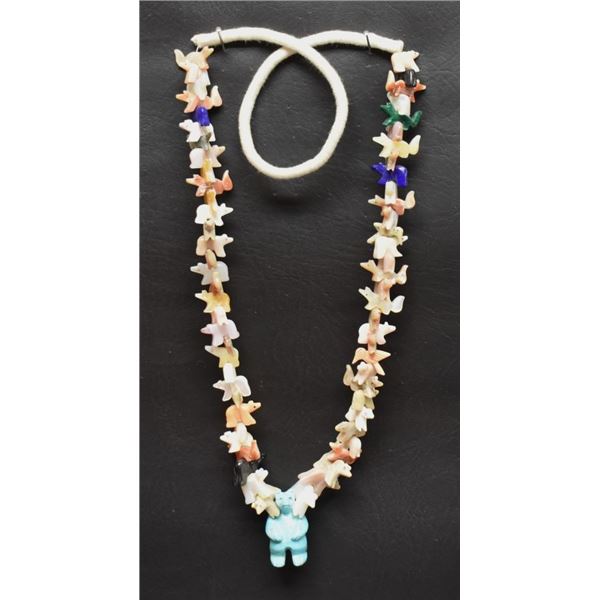 ZUNI INDIAN FETISH NECKLACE zuni-indian-fetish-necklace