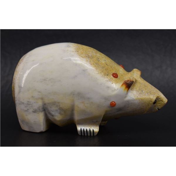 ZUNI INDIAN BEAR FETISH (GABE SICE)