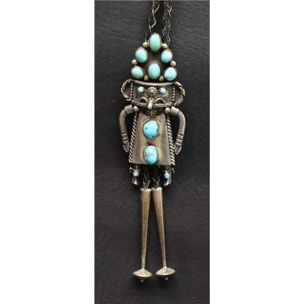 NAVAJO INDIAN KACHINA BOLO