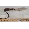 Image 2 : D.H. RUSSELL GROHMANN #4S SKINNING KNIFE W/ LEATHER SHEATH - 5IN