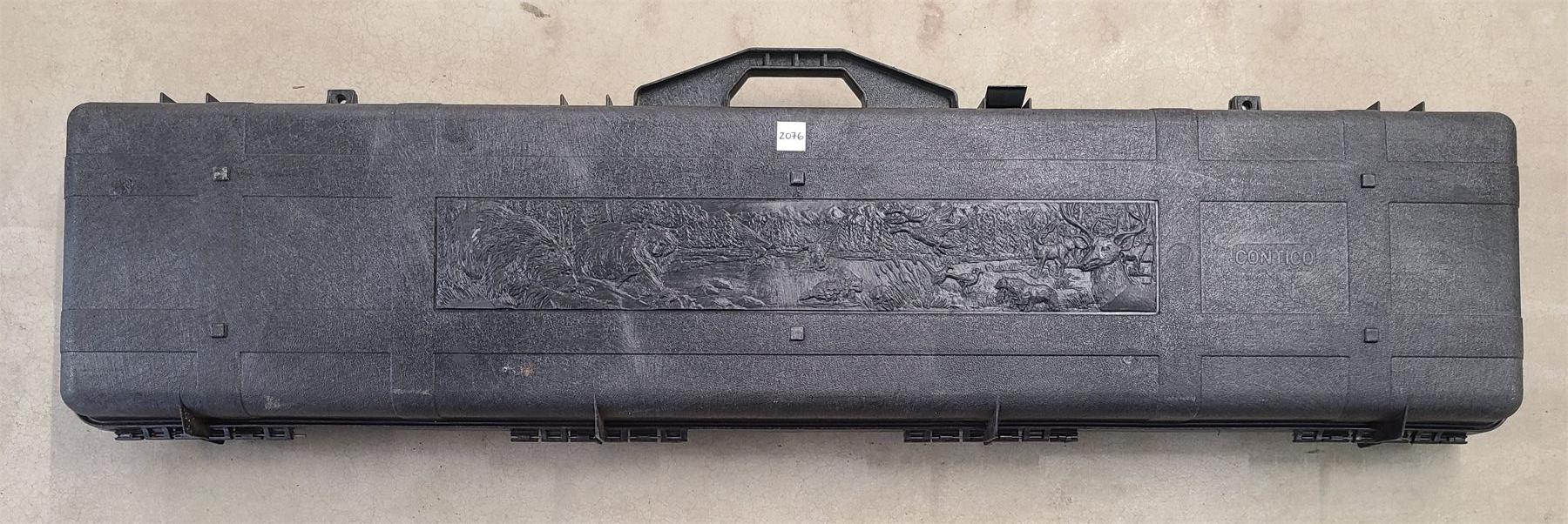 LOT OF 2 - CONTICO HARD LONG GUN CASE & TRIGGER LOCK - Kidd Family Auctions