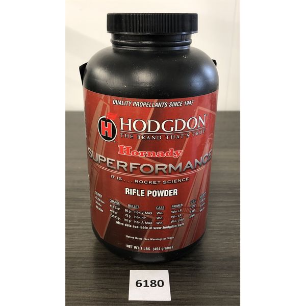 POWDER: HORNADY SUPERFORMANCE RIFLE POWDER - 1 LB