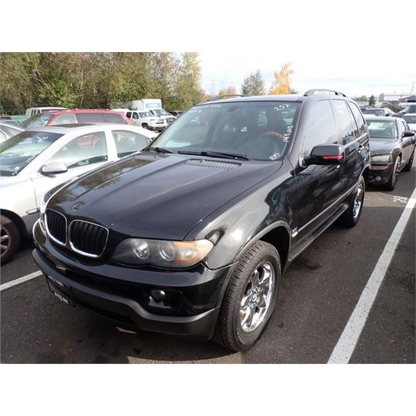 2005 BMW X5 Speeds Auto Auctions