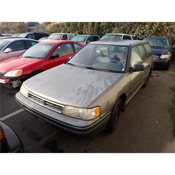 1991 Subaru Legacy Speeds Auto Auctions