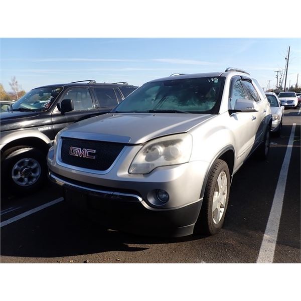2007 GMC Acadia Speeds Auto Auctions