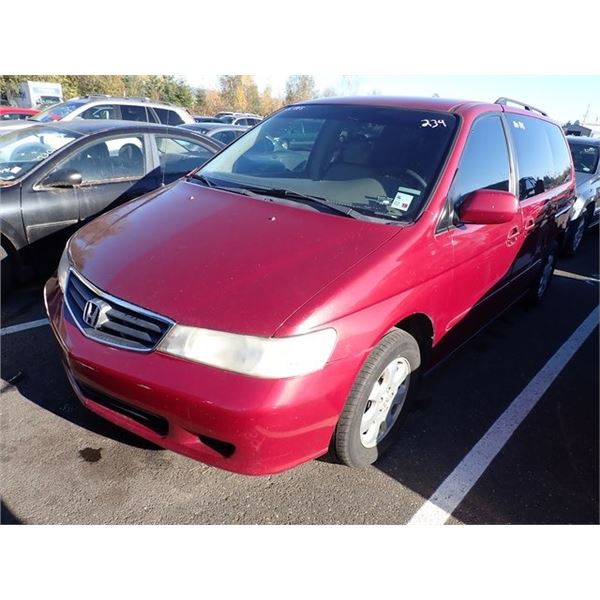 2004 Honda Odyssey Speeds Auto Auctions