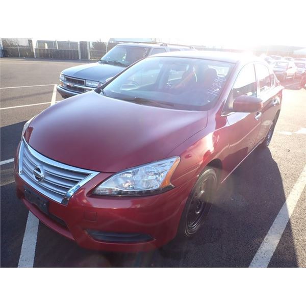 2013 Nissan Sentra RUNS WITH MECHANICAL PROBLEMS Speeds Auto Auctions