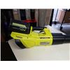 Image 2 : RYOBI 40V WHISPER SERIES LEAF BLOWER AND 6AH BATTERY PACK, WORKING, NO CHARGER