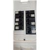 Image 3 : WHITE ELECTRICAL PANEL WITH BREAKERS