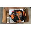 Image 1 : RIDGID 18VOLT DRILL WITH BATTERY, WORKING, NO CHARGER AND BOX OF INK TONER, NEW SEALED