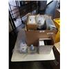 Image 1 : BOX OF HAND SANITIZER AND SOAP DISPENSERS