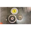 Image 3 : LOT OF GRINDING WHEELS AND STONES, SHOP FLUIDS ETC