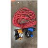 Image 1 : BOSTITCH AND MASTERCRAFT AIR NAILES, AND 50FT AIR HOSE