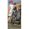 Image 2 : TRAY OF POWER TOOLS, AND 2 TRAYS OF ASSORTED HAND TOOLS, HD CLIPS ETC
