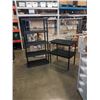 Image 1 : 2 PLASTIC SHELVING UNITS