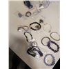 Image 3 : 2 TRAYS OF ASSORTED JEWELLERY, BANGLES, BRACELETS, NECLA CES AND MORE