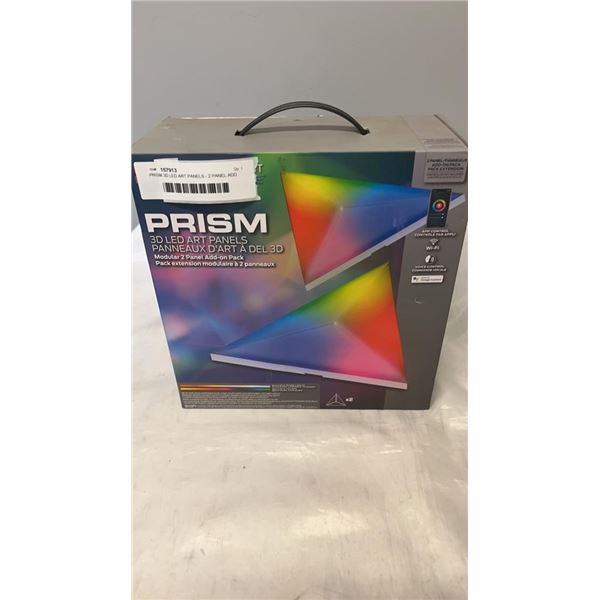 PRISM 3D LED ART PANELS - 2 PANEL ADD ON PACK