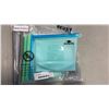 Image 3 : LOT OF NEW REUSABLE SILICONE STORAGE AND FREEZER BAGS
