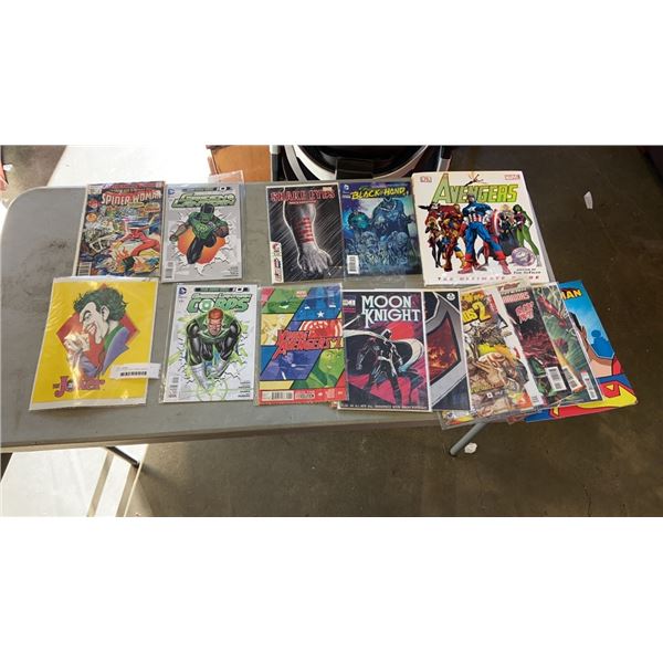 LOT OF COLLECTIBLE COMICS MARVEL HARDCOVER AND MORE