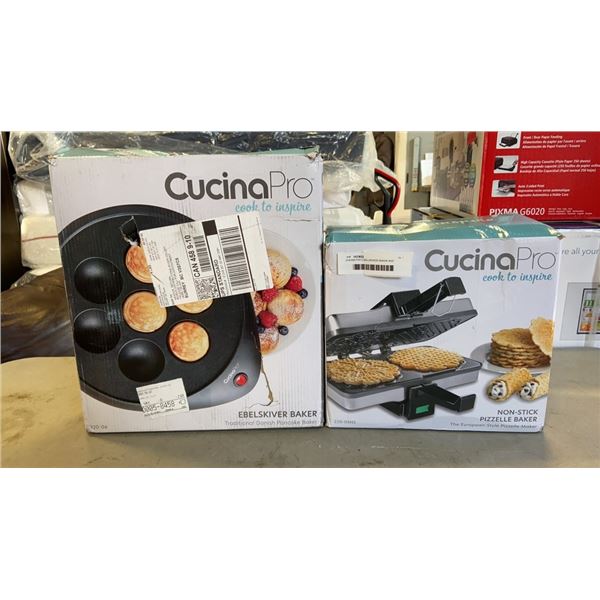 CUCINA PRO EBELSKIVER BAKER AND PIZZELLE BAKER