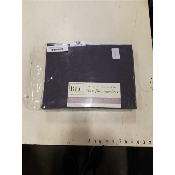 BRAND NEW MICROFIBER SHEET SET - DARK GREY SIZE TWIN XL