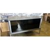 Image 1 : METAL 2 DOOR MEDIA CABINET