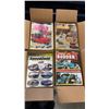 Image 1 : 4 BOXES OF VINTAGE AND NEW  CAR MAGAZINES