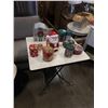 Image 1 : LOT OF CHRISTMAS TINS, SANTA COOKIE JAR AND MORE