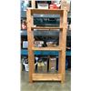 Image 1 : 4 TIER WOOD SHELF