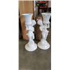 Image 1 : 2 DECORATIVE 40 INCH PLANT STANDS