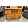 Image 1 : PINE 43" TALL DRESSER WITH CENTRE CUPBOARD