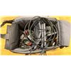 Image 8 : GLOBE, BASKET OF DVD'S, VINTAGE MOVIE CAMERA AND BLU RAY PLAYER