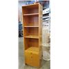 Image 1 : 7FT DISPLAY SHELF WITH PULL OUT TRAY AND 2 DRAWERS