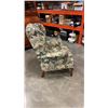 Image 5 : PAIR OF QUEEN ANNE WINGBACK PUSH BACK RECLINERS