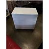 Image 1 : WHITE 3 DRAWER SOFT CLOSE DRESSER