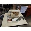 Image 1 : VINTAGE SINGER MODEL 670 GERMAN MADE, DUAL VOLTAGE, WORKING