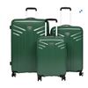 Image 1 : AS NEW SAMSONITE 3PC OLIVE GREEN LUGGAGE SET - RETAIL $899