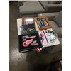 Image 1 : TOTE OF VINTAGE ADVERTISING SIGNS, MIRRORS, LICENSE PLATES, COCA COLA  AND MORE