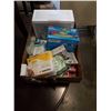 Image 1 : BOX OF BABY ITEMS, WIPE WARMER, ETC