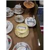 Image 3 : 6 CHINA CUPS AND SAUCERS WITH CHINA BOWL ANS STAND