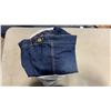 Image 1 : LOT OF JEAN JACKETS, VEST, AND JEANS ASSORTED SIZES
