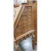 Image 7 : REPRODUCTION PINE HAND CARVED DROP FRONT DESK